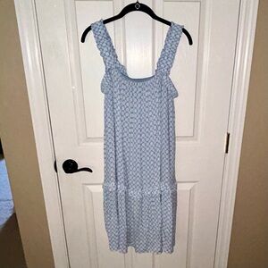 Tullabee Blue Geometric Print Sundress 🆕